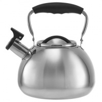 ALPENKOK AK-549 Чайник из нерж.стали 3л.,со свистком(12)