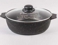 Жаровня 2,4л (24см) АП Гранит black 32802 32802.jpg