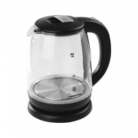 Чайник Homestar HS-1018 (1,8 л) стекло, пластик черный
