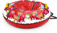 Игрушка. Тюбинг с круговым дизайном (ТБ3К-85/З2 Nika kids зимний)