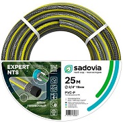 Шланг поливочвный Sadovia ПВХ EXPERT NTS 3-х сл. армированный (чулочное плетение), 3/4 х 3,2 х 25м